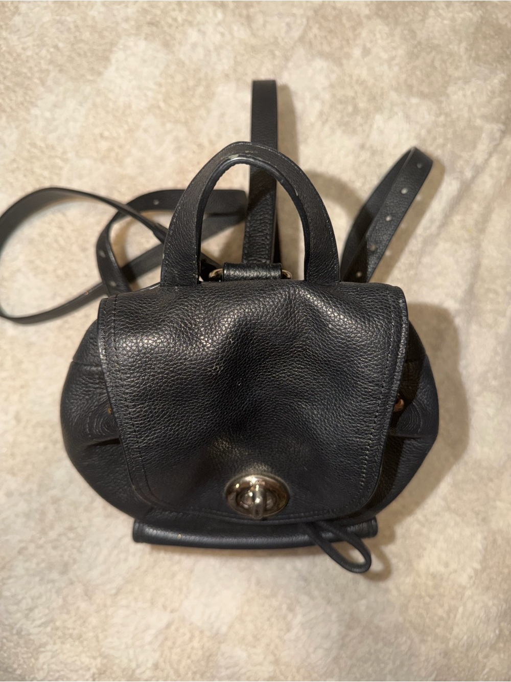 Coach Turnlock Mini Backpack - Picture 6 of 10